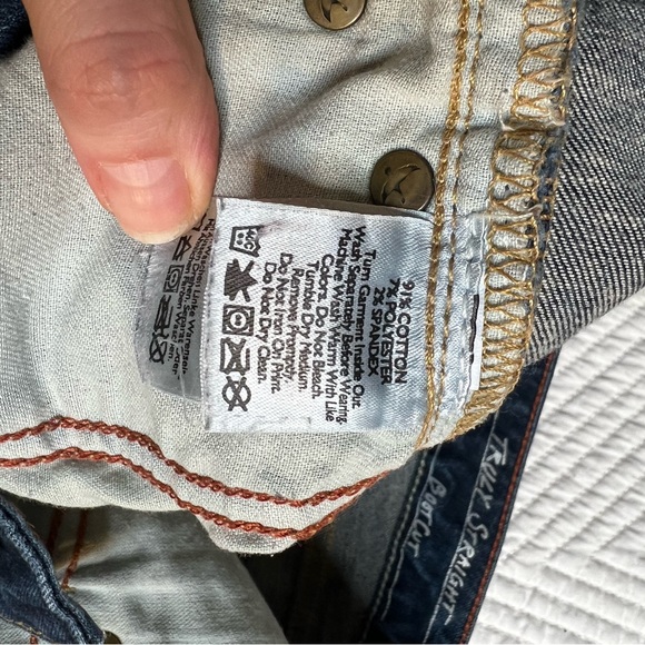 Eddie Bauer truly straight bootcut jeans size 8 - Picture 8 of 12